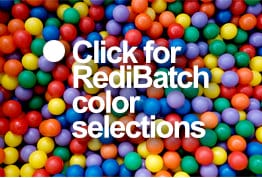 Redibatch color chart